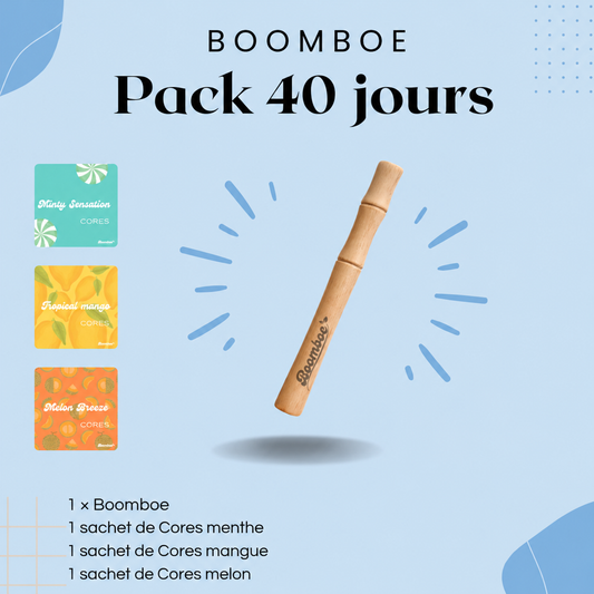 Boomboe — Pack 40 jours
